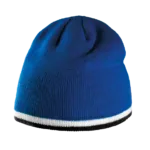Bonnet bande bicolore contrastée