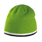 Bonnet bande bicolore contrastée