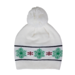 Bonnet motifs de Noël