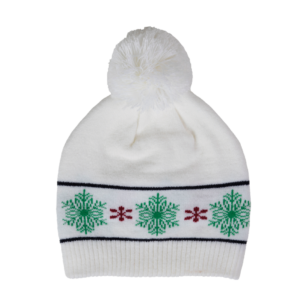 Bonnet motifs de Noël