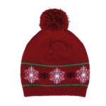 Bonnet motifs de Noël