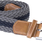 Ceinture tressée élastiquée