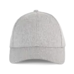 Casquette 6 panneaux en coton recyclé