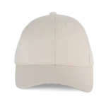 Casquette 6 panneaux en coton recyclé