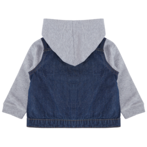 Veste en jean à capuche enfant