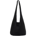 Sac bandoulière en molleton