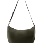 Sac bandoulière demi-lune écoresponsable