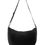 Sac bandoulière demi-lune écoresponsable