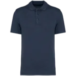 Polo écoresponsable délavé en jersey homme