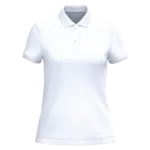 Polo écoresponsable maille piquée femme