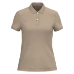 Polo écoresponsable maille piquée femme