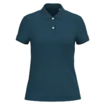 Polo écoresponsable maille piquée femme