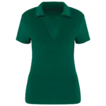 Polo écoresponsable en éponge femme