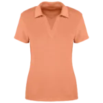 Polo écoresponsable en éponge femme