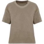T-shirt écoresponsable en éponge femme