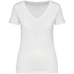 T-shirt écoresponsable col V femme