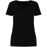 T-shirt écoresponsable col V femme
