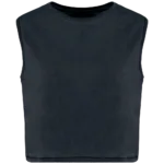 T-shirt écoresponsable  crop sans manche femme