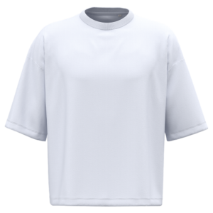 T-shirt écoresponsable boxy à épaules tombantes homme