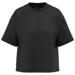 T-shirt écoresponsable boxy à épaules tombantes femme