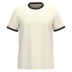 T-shirt ringer écoresponsable à bords contrastés effet délavé homme