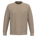 Sweat-shirt écoresponsable à col rond unisexe
