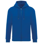 Sweat-shirt écoresponsable zippé à capuche unisexe