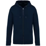 Sweat-shirt écoresponsable zippé à capuche unisexe