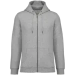 Sweat-shirt écoresponsable zippé à capuche unisexe