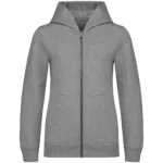 Sweat-shirt écoresponsable zippé à capuche enfant