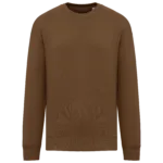Sweat-shirt écoresponsable à col rond oversize unisexe