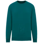 Sweat-shirt écoresponsable à col rond oversize unisexe