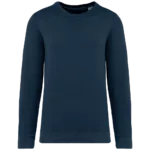Sweat-shirt écoresponsable à col rond French Terry unisexe