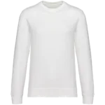 Sweat-shirt écoresponsable à col rond French Terry unisexe