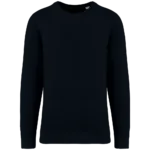 Sweat-shirt écoresponsable à col rond French Terry unisexe
