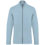Sweat-shirt écoresponsable zippé en modal homme