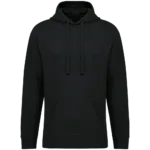 Sweat-shirt écoresponsable à capuche  à épaules tombantes French Terry unisexe