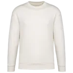 Sweat-shirt écoresponsable à col rond à épaules tombantes molleton gratté unisexe