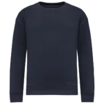 Sweat-shirt écoresponsable à col rond oversize enfant