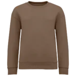 Sweat-shirt écoresponsable à col rond oversize enfant