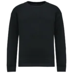 Sweat-shirt écoresponsable à col rond oversize enfant