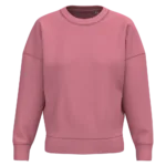 Sweat-shirt écoresponsable à col rond à épaules tombantes femme