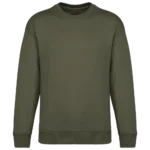 Sweat-shirt écoresponsable à col rond oversize unisexe