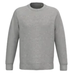 Sweat-shirt écoresponsable à col rond unisexe