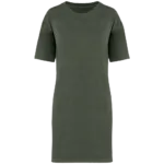 Robe t-shirt écoresponsable délavée femme