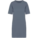 Robe t-shirt écoresponsable délavée femme