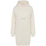 Robe sweat-shirt écoresponsable à capuche femme