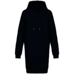 Robe sweat-shirt écoresponsable à capuche femme