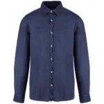 Chemise écoresponsable délavée homme
