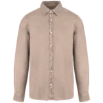 Chemise écoresponsable délavée homme